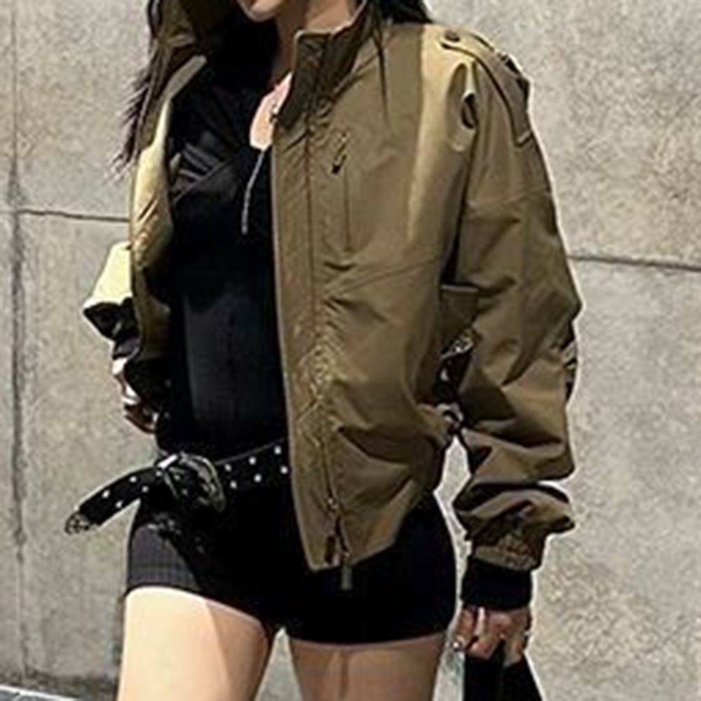 Nouvelle veste courte rétro américaine printemps-automne pour femme, style streetwear tendance, coupe ajustée, design original, veste de style étranger