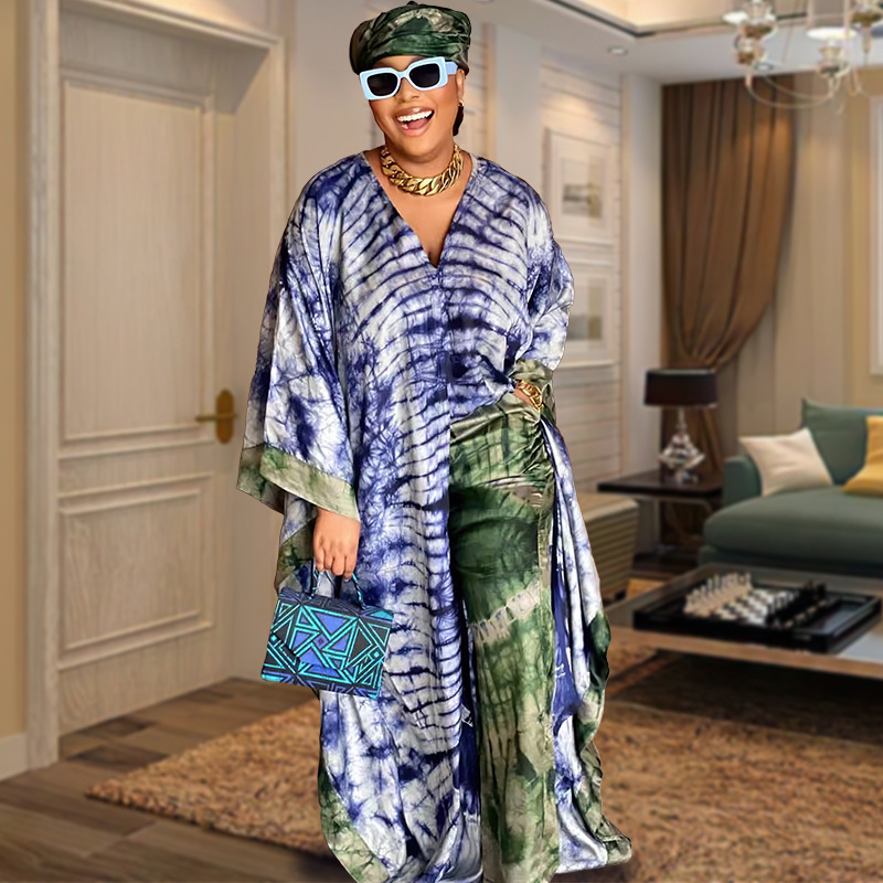 Vêtements africains pour femmes, ensembles assortis, haut et pantalon, vêtements traditionnels africains, tenues Dashiki Ankara, robe Abayas, été 2024