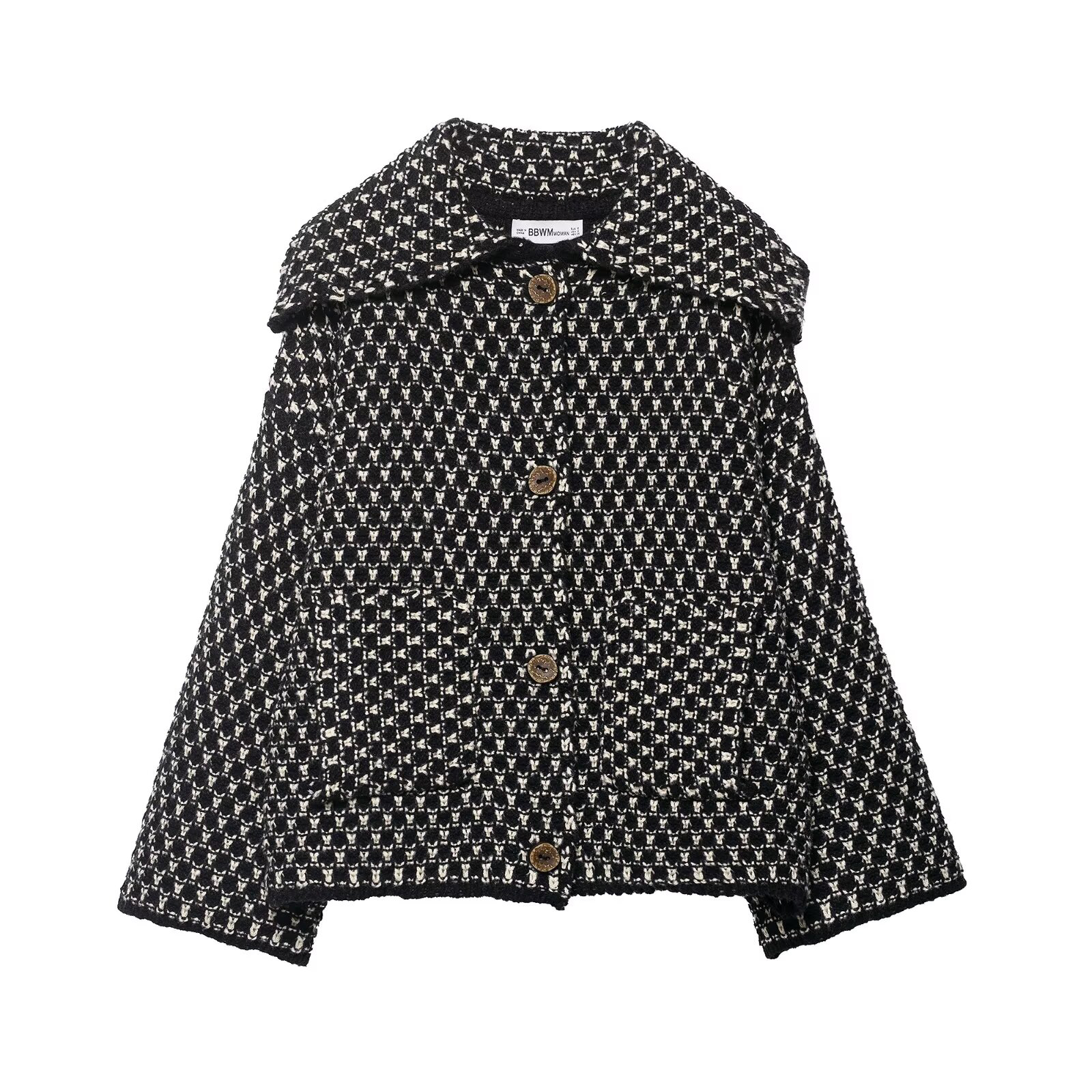 Cardigan tricoté décontracté de style coréen pour femme, veste de tempérament, ample et amincissante, nouvelle collection automne et hiver 2025