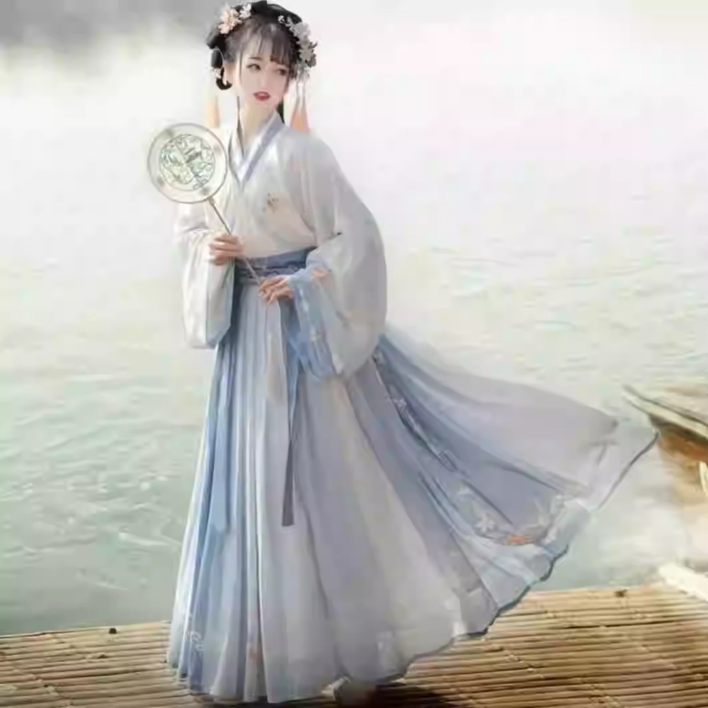 Hanfu – robe traditionnelle chinoise, Costumes de Cosplay, Style ethnique, vêtements de scène à la mode pour femmes, robe de fée de fête