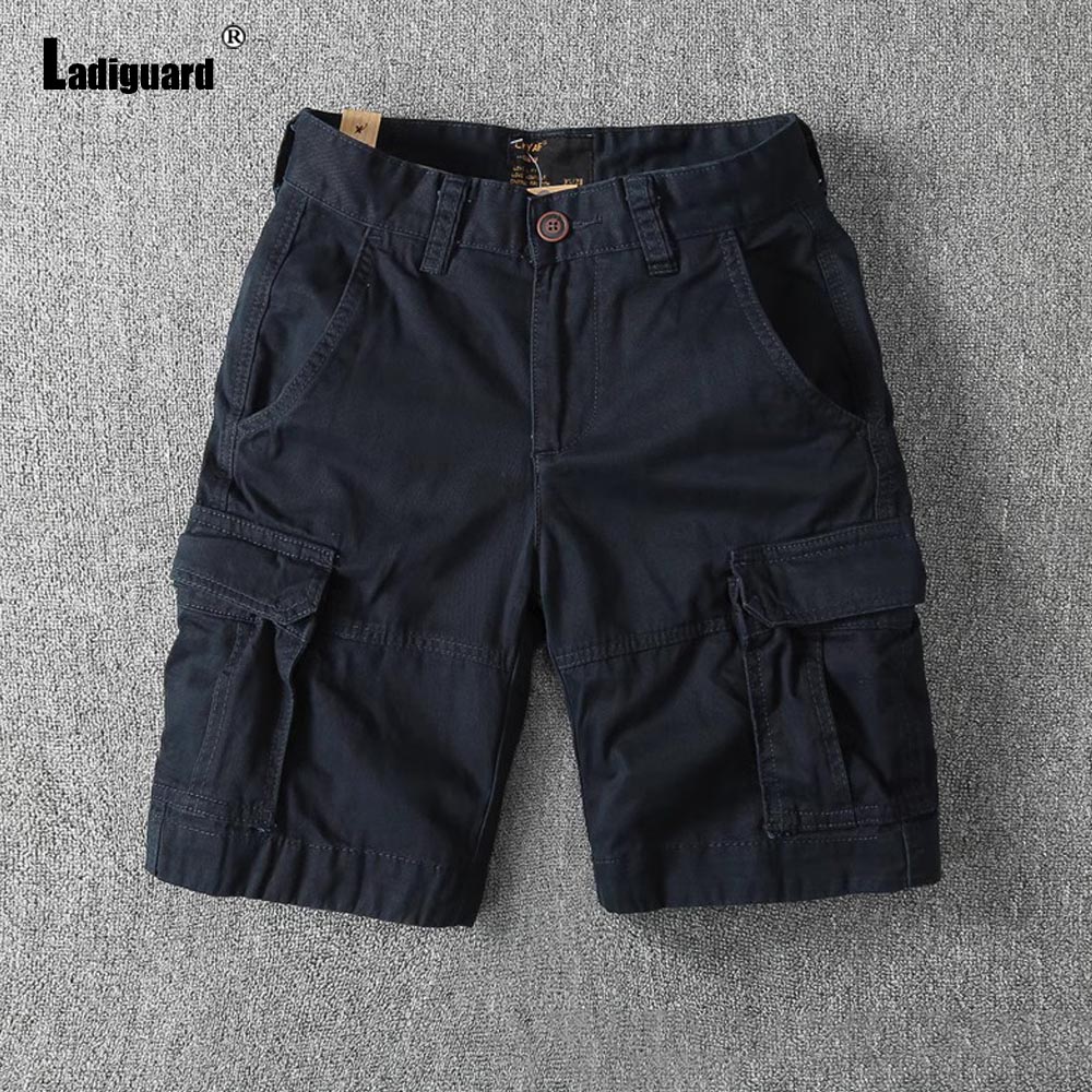 Short Cargo décontracté pour hommes, Style américain et européen, avec poche sur pied, short tactique classique, blanc, kaki, bas court d'extérieur, nouveau, 2025