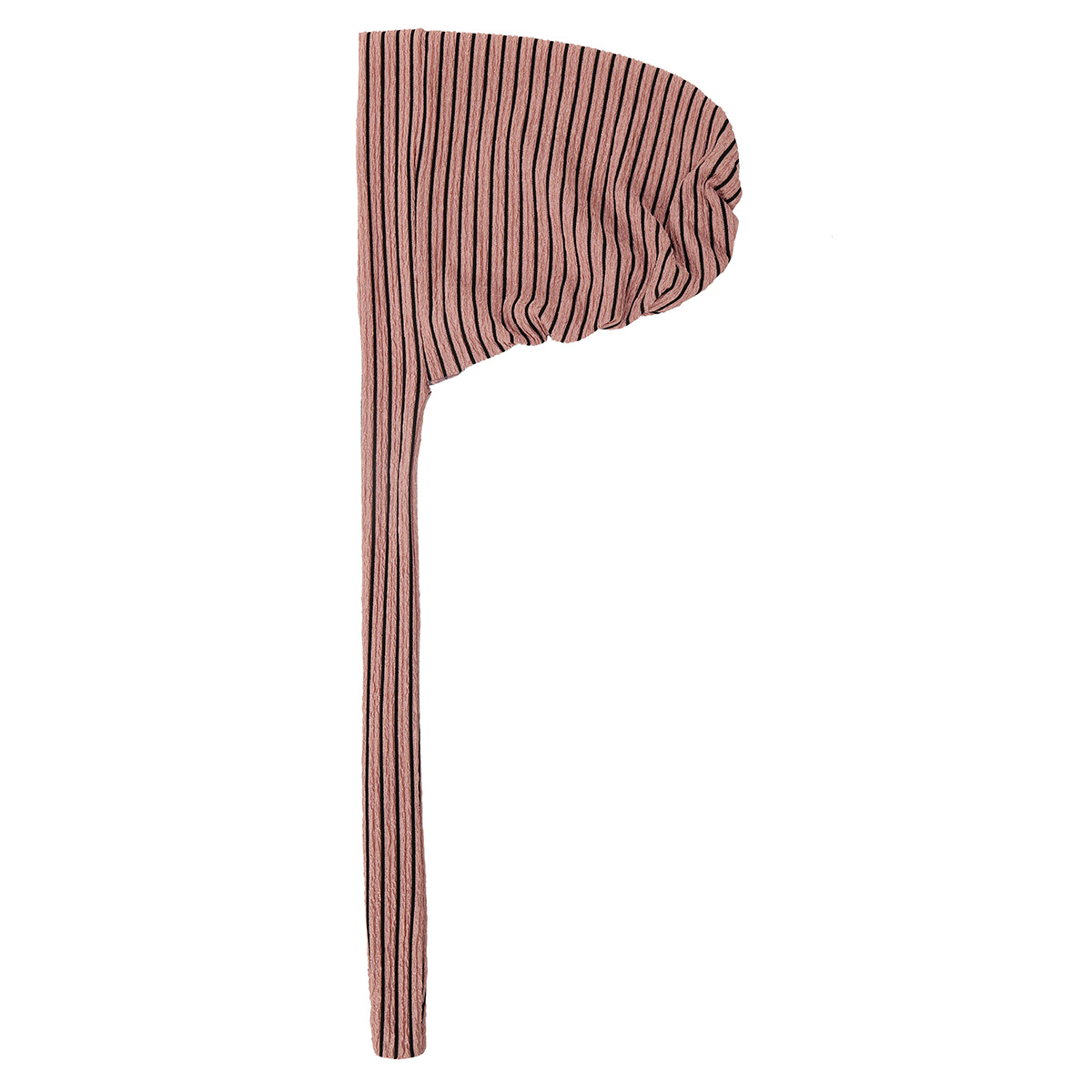 Chapeaux pour femmes 2026 : Nouveaux bonnets à motif ondulé, à rayures, avec longue queue et nœud, pour chimiothérapie, parfaits pour les tenues féminines
