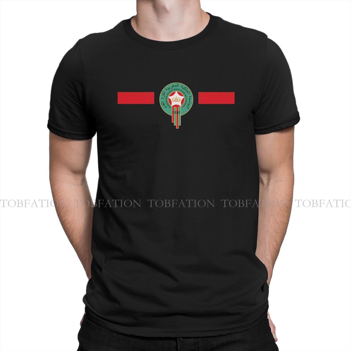 Maroc Maroc t-shirt Goth hommes t-shirts été 100% coton vêtements col rond t-shirt