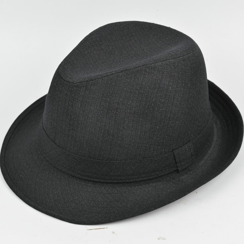 Chapeaux d'automne et d'hiver pour hommes, chapeau Fedoras Top Jazz à carreaux, chapeaux melon pour adultes