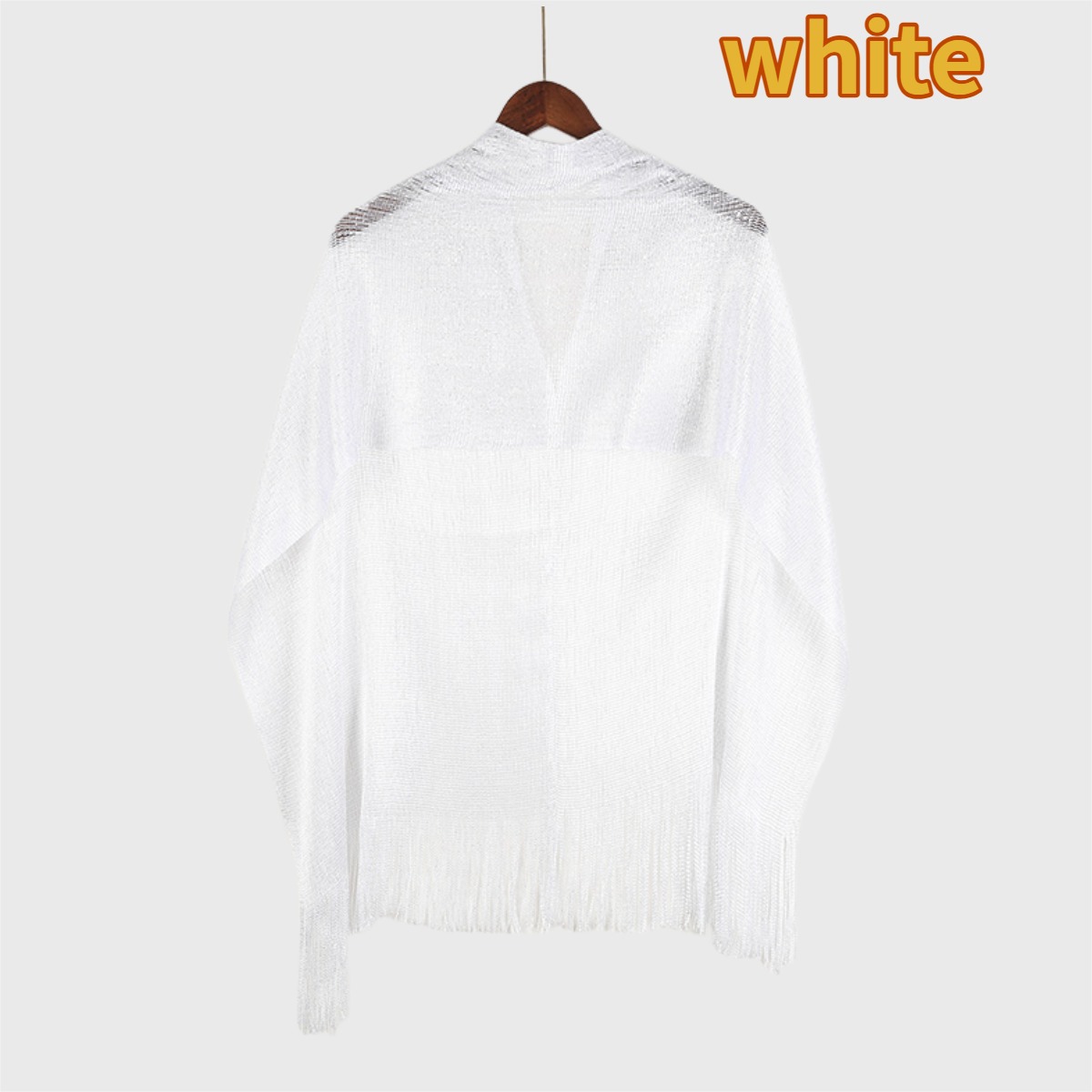 Châle à franges pour femme, élégant pour les trajets quotidiens, accessoires assortis aux jupes, tendance, simple et magnifique