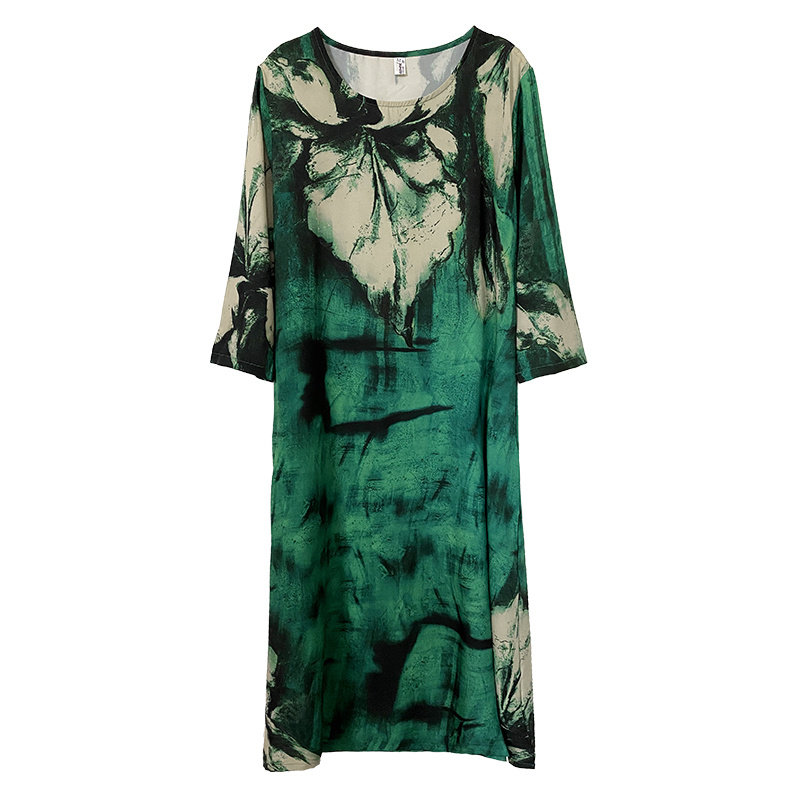 Robe longue vintage à manches courtes pour femmes, vêtements College, à la mode, avec poche adt, nouvelle collection été 2023