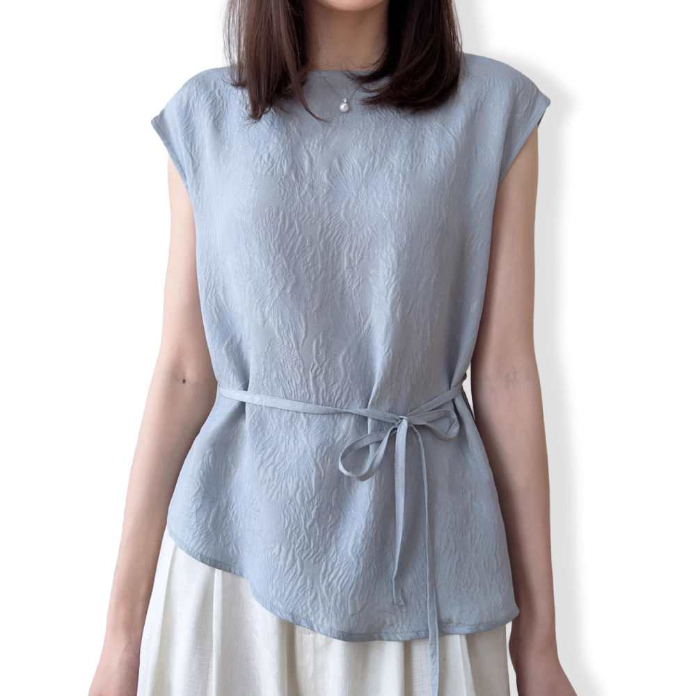 T-shirt décontracté d'été pour femme, nouveau, 100% soie de mûrier naturelle, jacquard soie dorée, col rond, manches raglan courtes, effet froissé