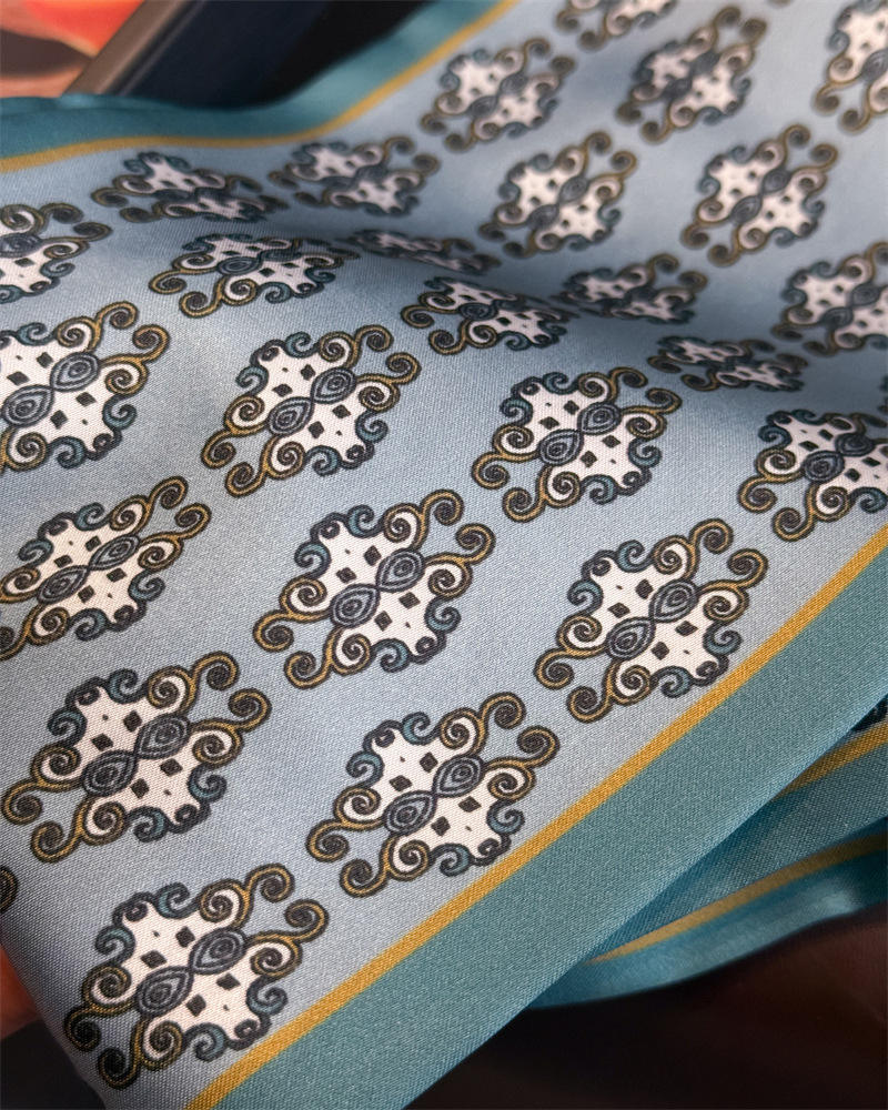 Nouvelles écharpes longues, bandeaux fins pour cheveux, foulards en soie pour femmes, bandeaux de mode, foulards pour sacs, bandeaux imprimés, écharpes de cou pour femmes