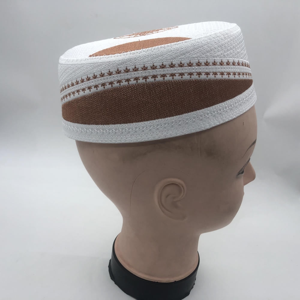 Chapeaux musulmans pour hommes, vêtements de prière, chapeau islamique, Taqiyah, Kufi, Tax Products, Kippa, turc moderne, polyester 03484