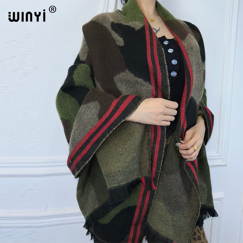 WINYI-Écharpe d'Hiver, Support de la Personnalisation Privée des Écharpes