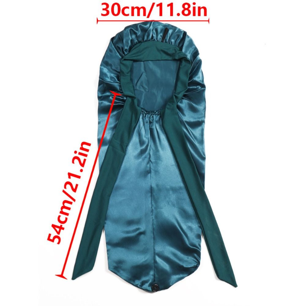 Bonnet en satin extra long doublé de satin pour cheveux bouclés, bonnet ajustable pour tresses, protection des cheveux, bonnet de nuit pour femmes