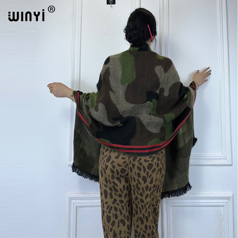 WINYI-Écharpe d'Hiver, Support de la Personnalisation Privée des Écharpes