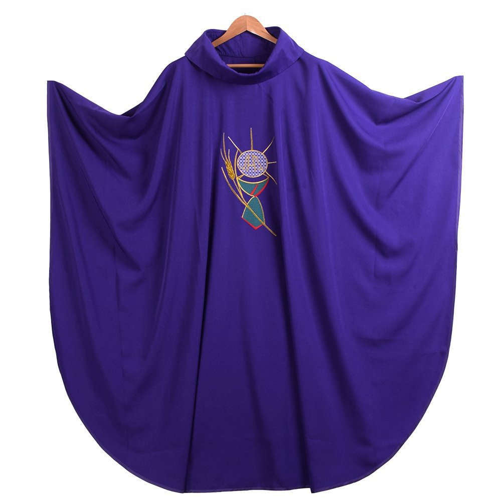 Halloween Cosplay prêtre vestimentaires chrétien Style européen Polyester adulte catholique religieux archbishop vêtements clergé Robe