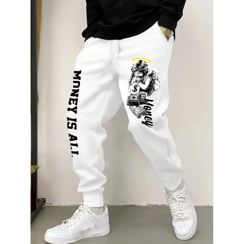 Pantalons décontractés pour hommes, à la mode et distinctifs, pour un usage quotidien, pantalons décontractés à taille élastique, vêtements polyvalents pour hommes