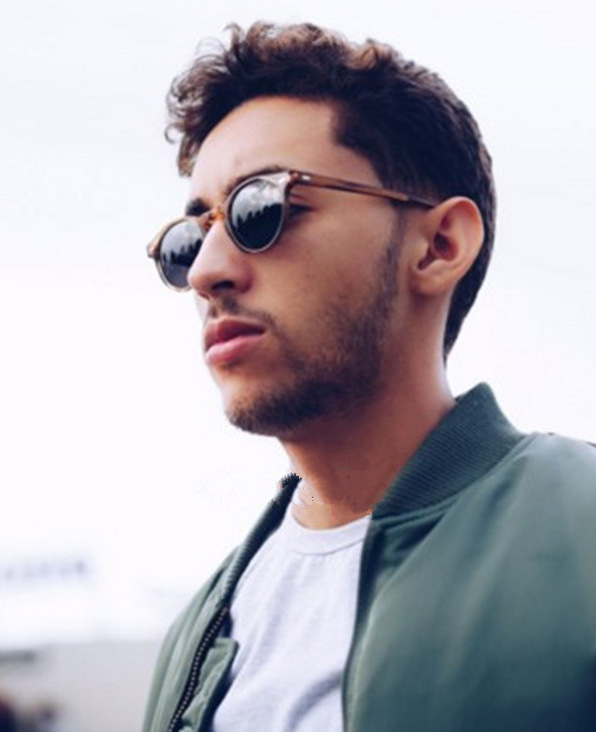 2025 lunettes de soleil rondes hommes marque Vintage petites lunettes de soleil dames lunettes femmes luxe lunettes de créateur UV400