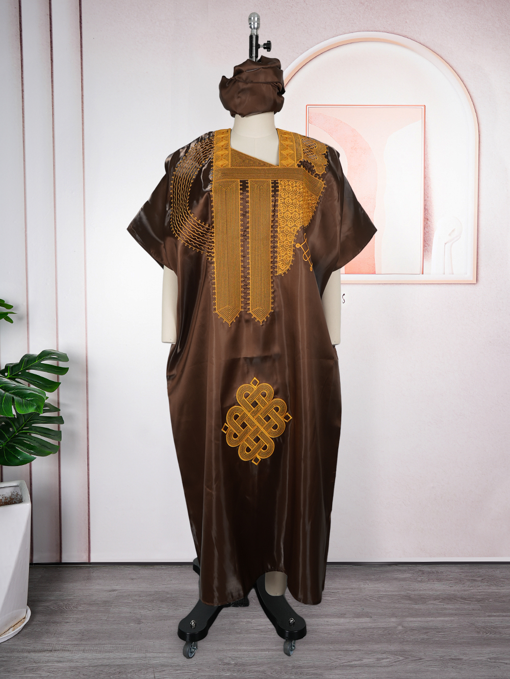Robes africaines pour femmes, vêtements traditionnels africains Dashiki Ankara, Robe brodée Abayas, Kaftan musulman, Robe Maxi longue