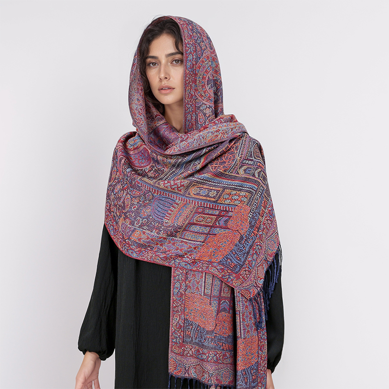 Bohême Pashmina Hijab écharpe longue musulmane cachemire châle femme Foulard doux Turban bandeau pour femmes bandeau marque de luxe