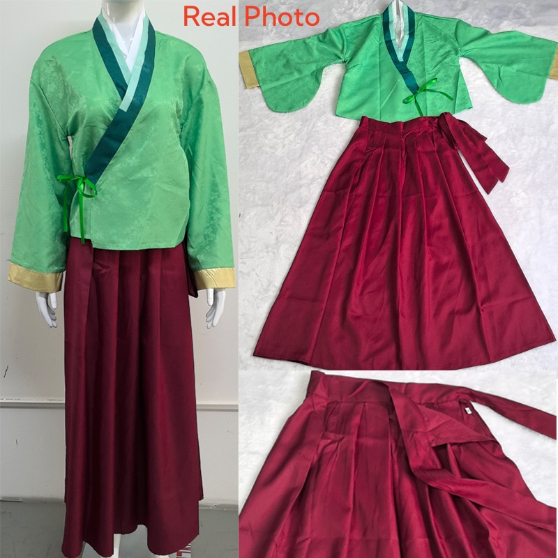 Costume de Cosplay Anime Maomao, Kimono Apothecary Diaries, uniforme Mao, tenues pour fête d'halloween et de carnaval pour femmes