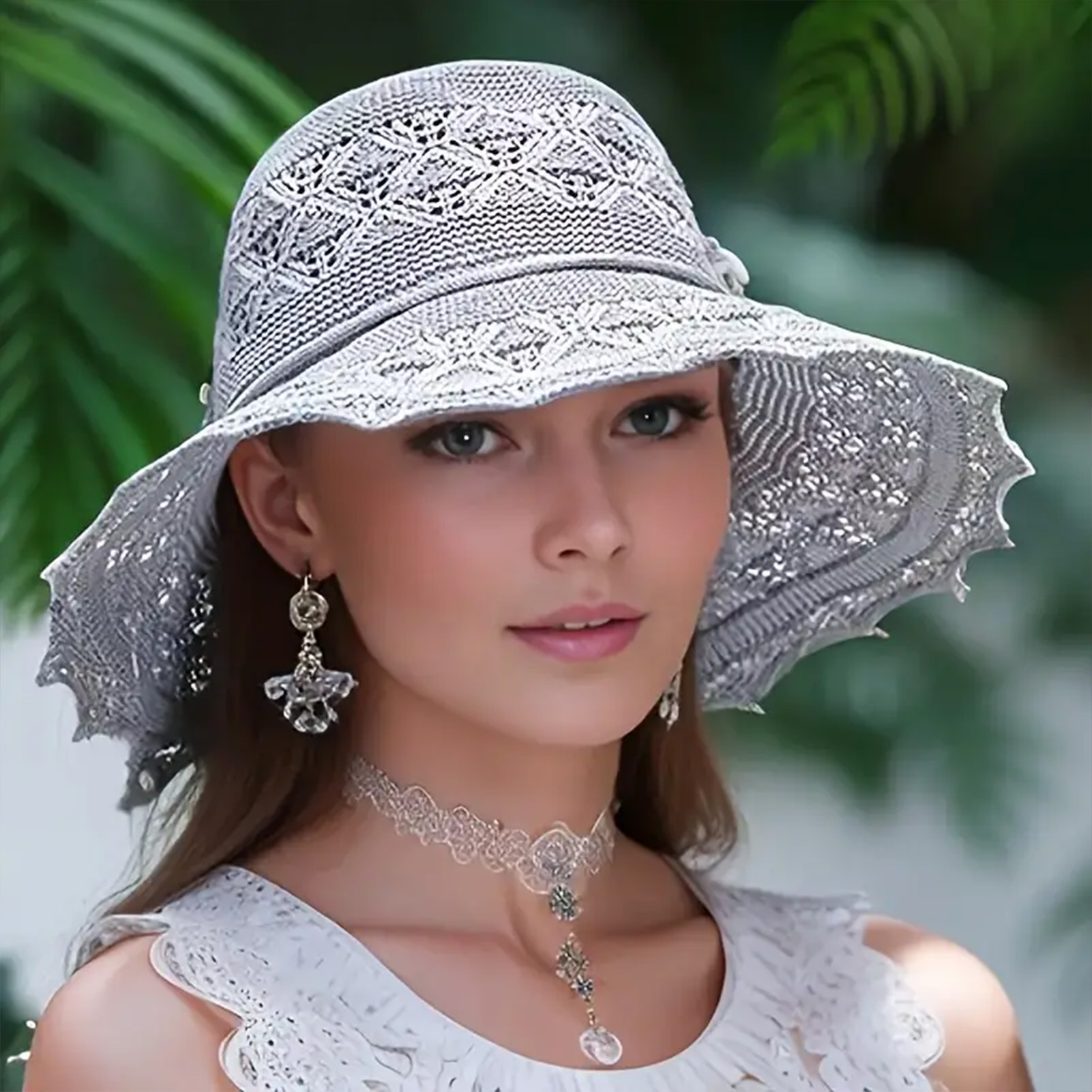 Visières solaires élégantes, chapeaux de plage d'été pour femmes, protection UV, casquette à large bord pliable, accessoires de voyage en plein air pour filles et adolescentes