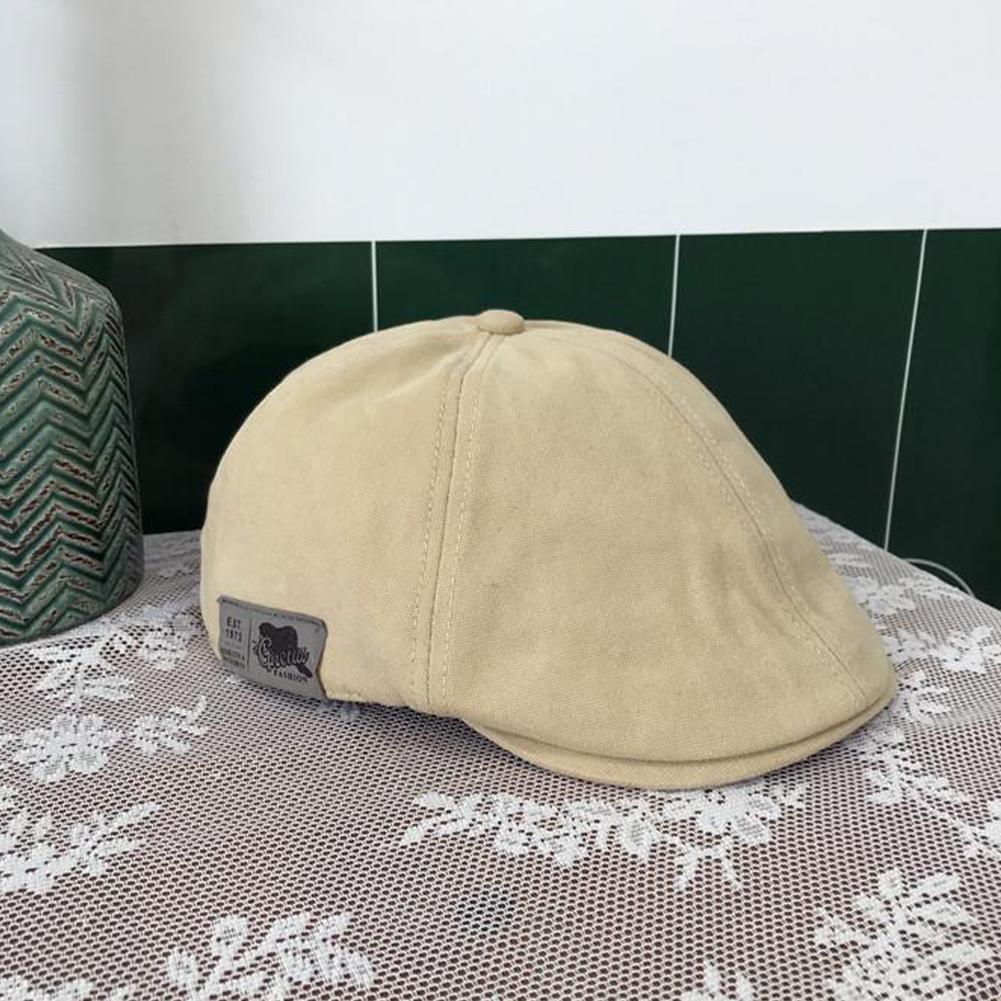 Chapeau rétro tendance, porté devant ou derrière, casquette bec de canard, casquette de newsboy kaki pour femme, béret tendance, chapeau de peintre pour femme