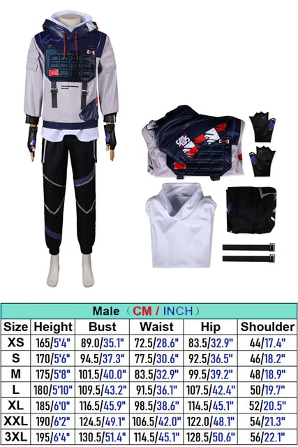 Fantaisie ISO Cosplay jeu Valorant déguisement Costume adulte hommes uniforme ensemble veste pantalon Fantasia tenue Halloween carnaval Costume