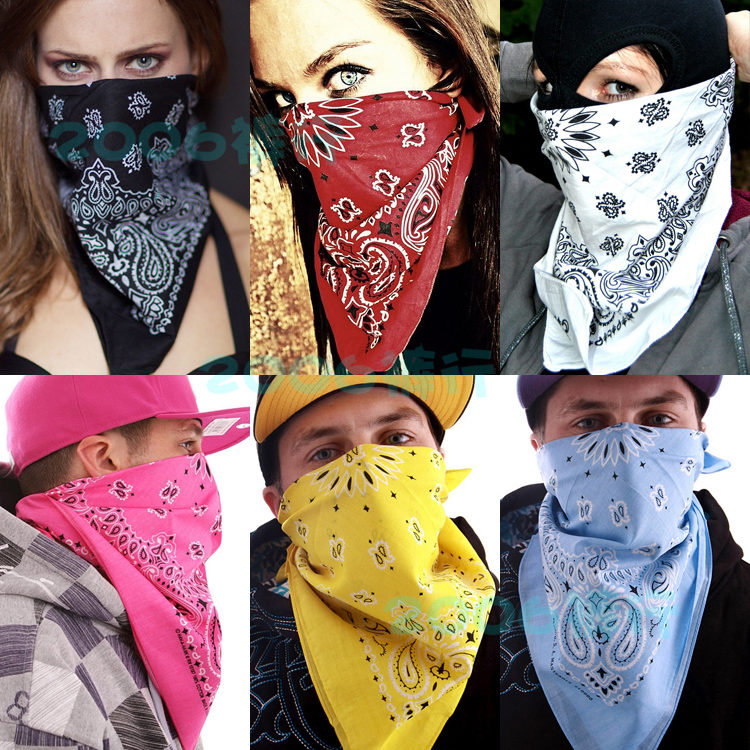 55X55 cm nouvelle écharpe carrée Hip Hop rouge Paisley Bandana chapeaux main foulard bandeau de cheveux écharpe cou poignet enveloppement bande couvre-chef cadeau