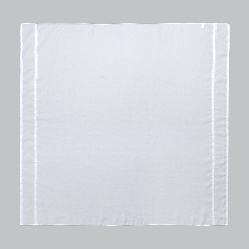 Écharpe carrée arabe blanche pour femmes et hommes, châle musulman, couvre-chef à carreaux imprimé à rayures, couverture de cou pour l'extérieur, coupe-vent et au sable