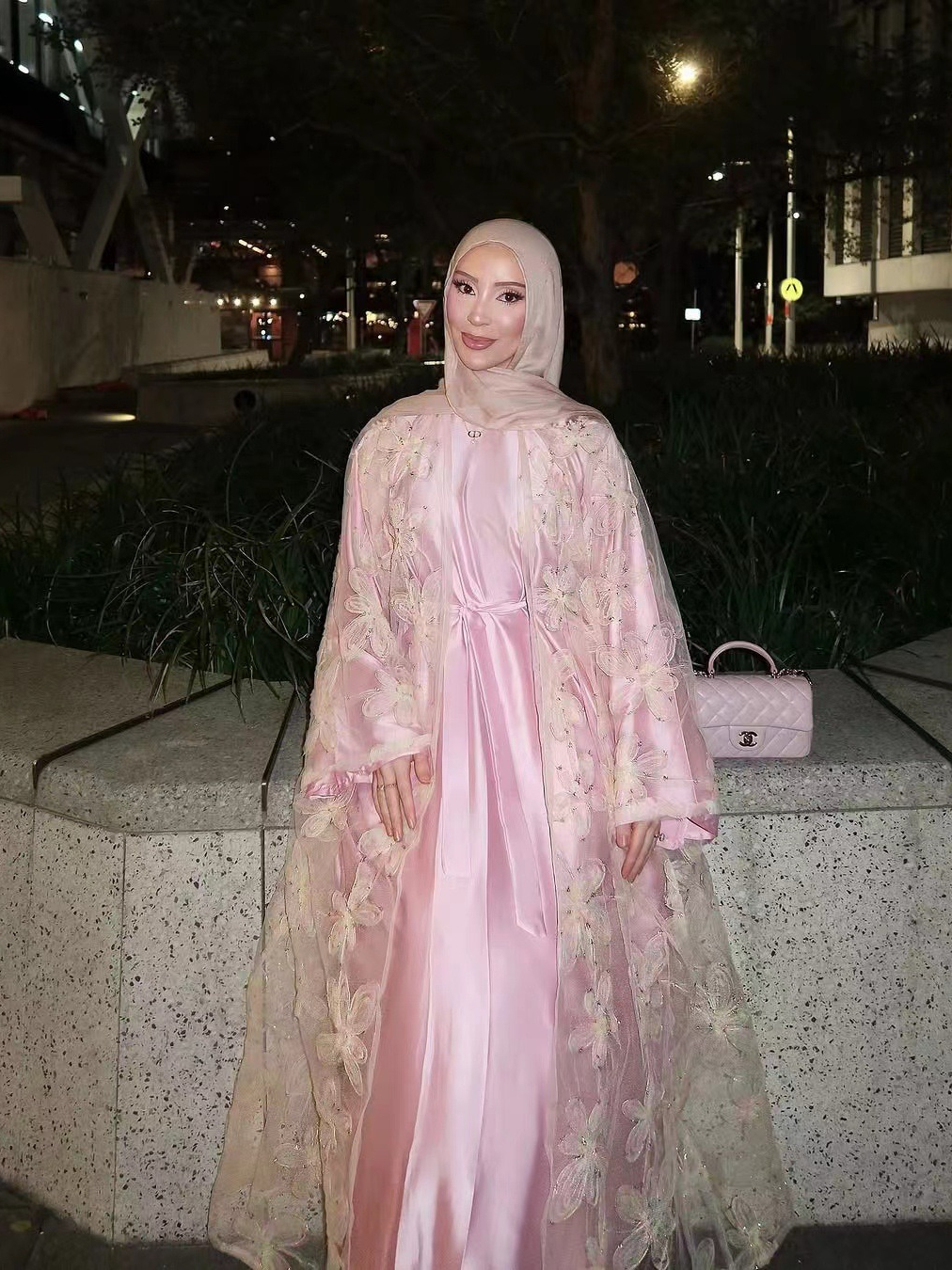 Robe Abaya pour femmes, broderie florale, robes de soirée, Maroc, Vestidos, Ramadan, Dubaï, Jalabiya, Abayas, Kaftan, Musulman, 2026