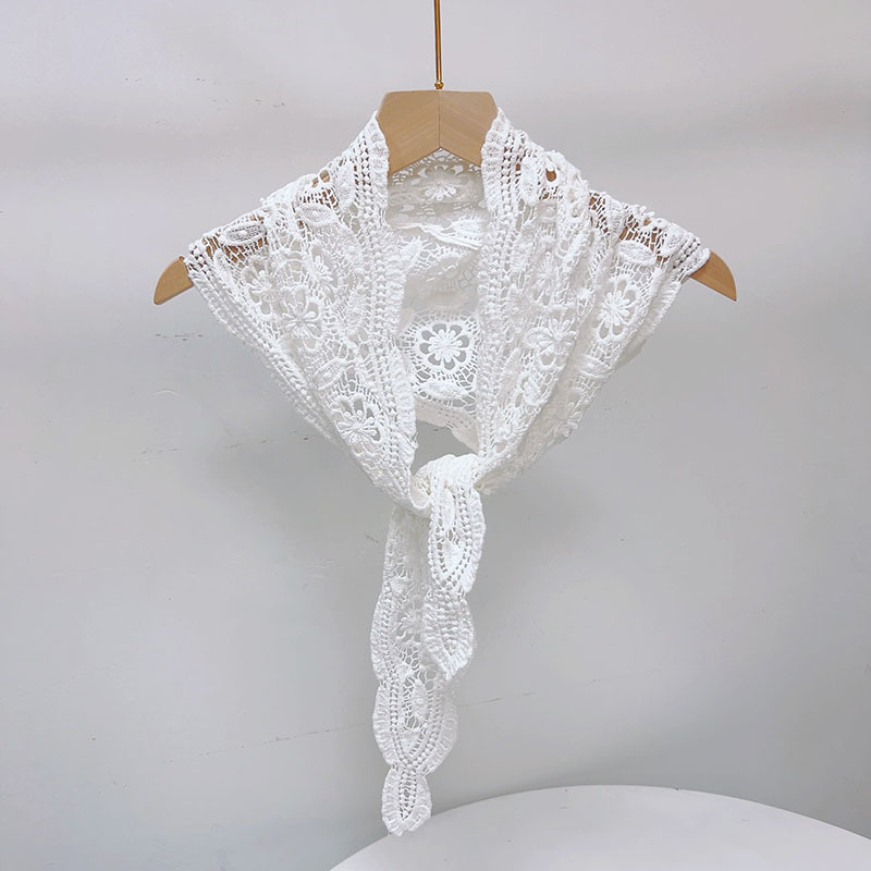Foulard Triangle en Coton pour Femme, Bandana de Plage, Rond Pashmina, Étole, Foulard, Hijab, Filig123, Printemps et Été