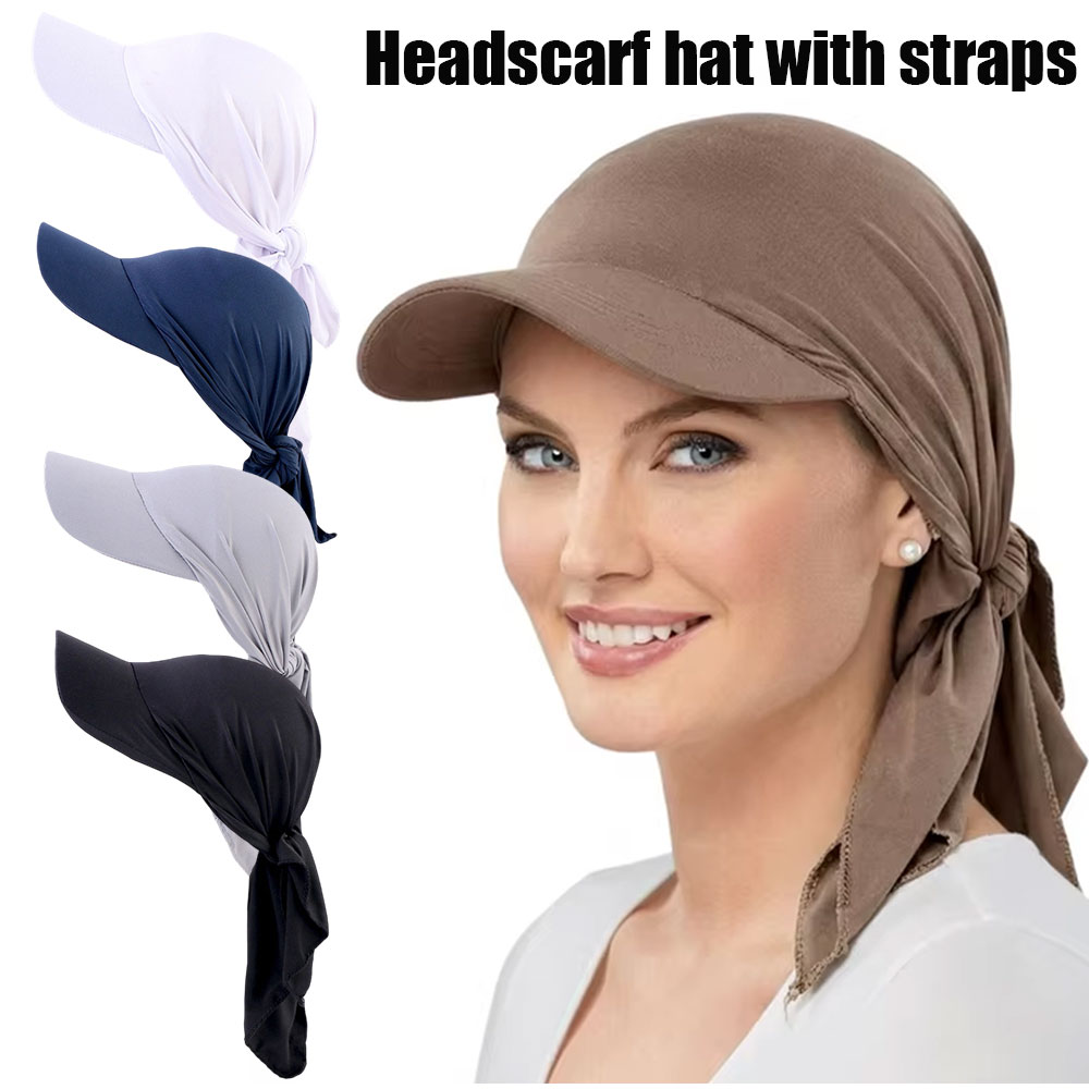 2026 Casquette de baseball hijab tendance pour femme, bonnet-foulard doux et respirant, foulard, écharpe, chapeau de soleil musulman, bandana, turban