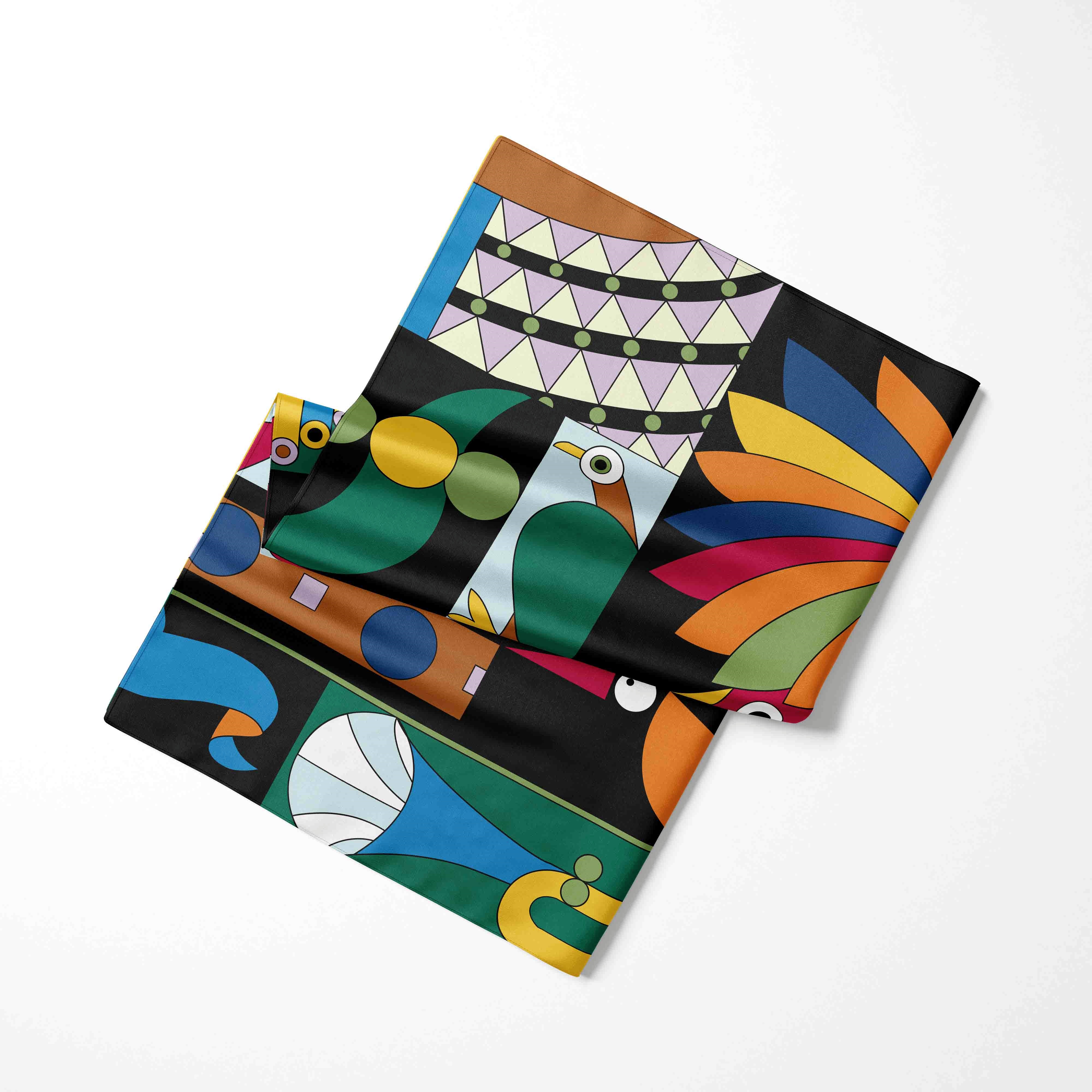 70 cm * 70 cm foulard carré en soie femmes Bandana imprimé foulards bandeau mode dame cheveux châle et enveloppement femme foulard Hijab