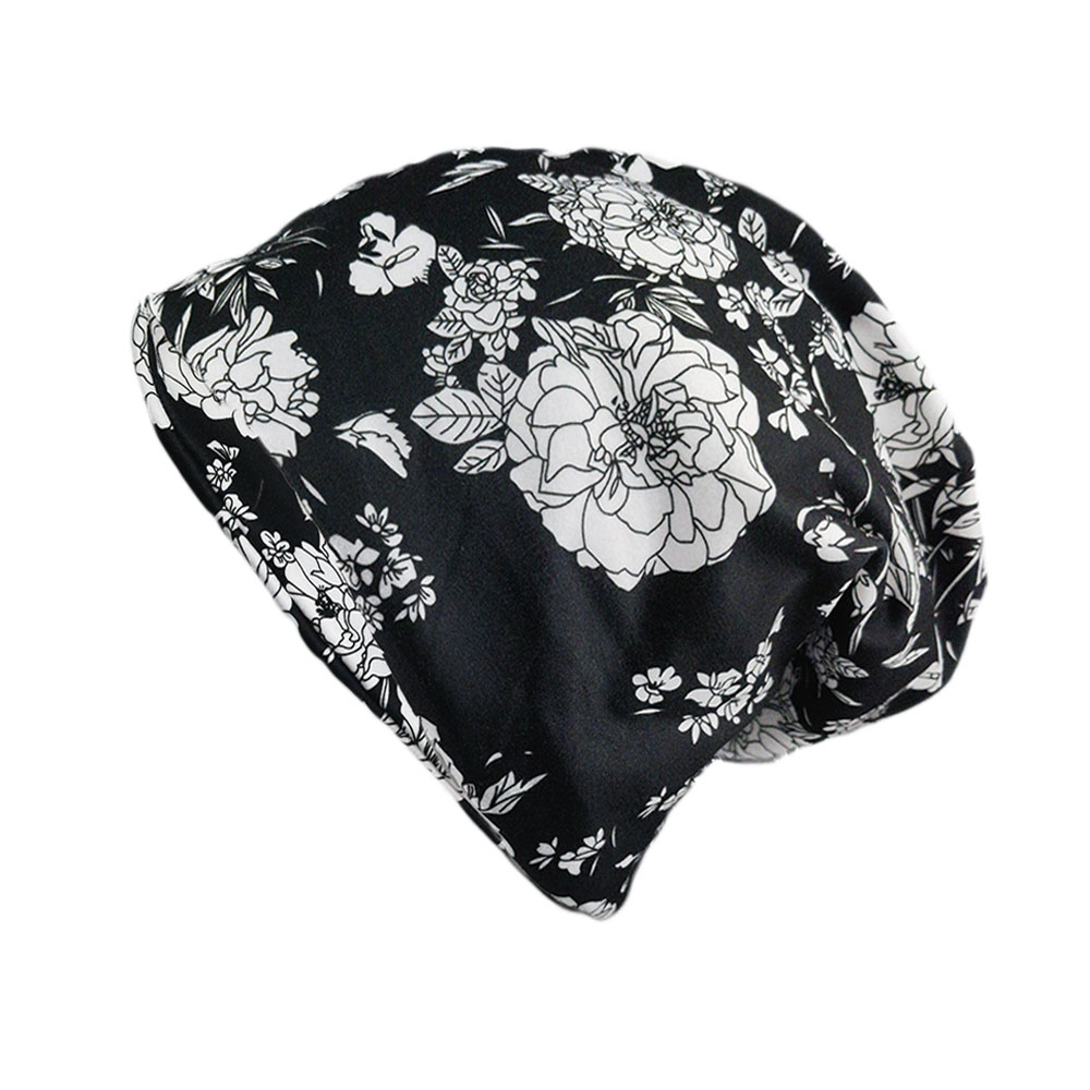 Nouvelle mode femmes chaud hiver bonnets Skullies printemps automne en plein air marque Sport décontracté femme chapeau écharpe filles Floral Dace chapeaux