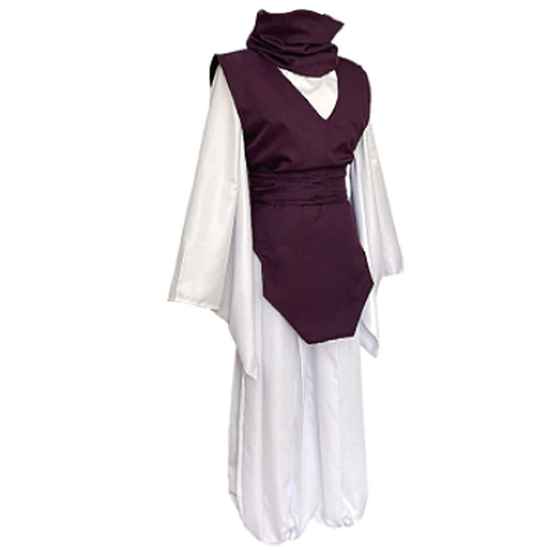 Costume de cosplay Choso de l'anime Jujutsu Kaisen, comprenant un gilet, une cache-cou, une ceinture et un pantalon blanc élastique, idéal pour Halloween, tenue Kimono Choso