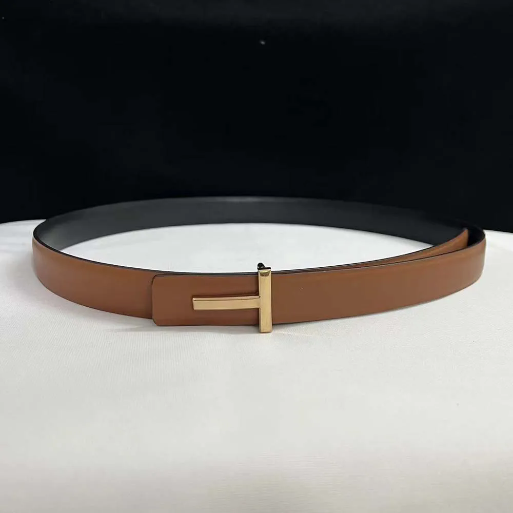 Ceinture fine en cuir véritable pour femmes, 25mm, peau de vache, boucle dorée, pour pantalons, robe en jean, marque célèbre