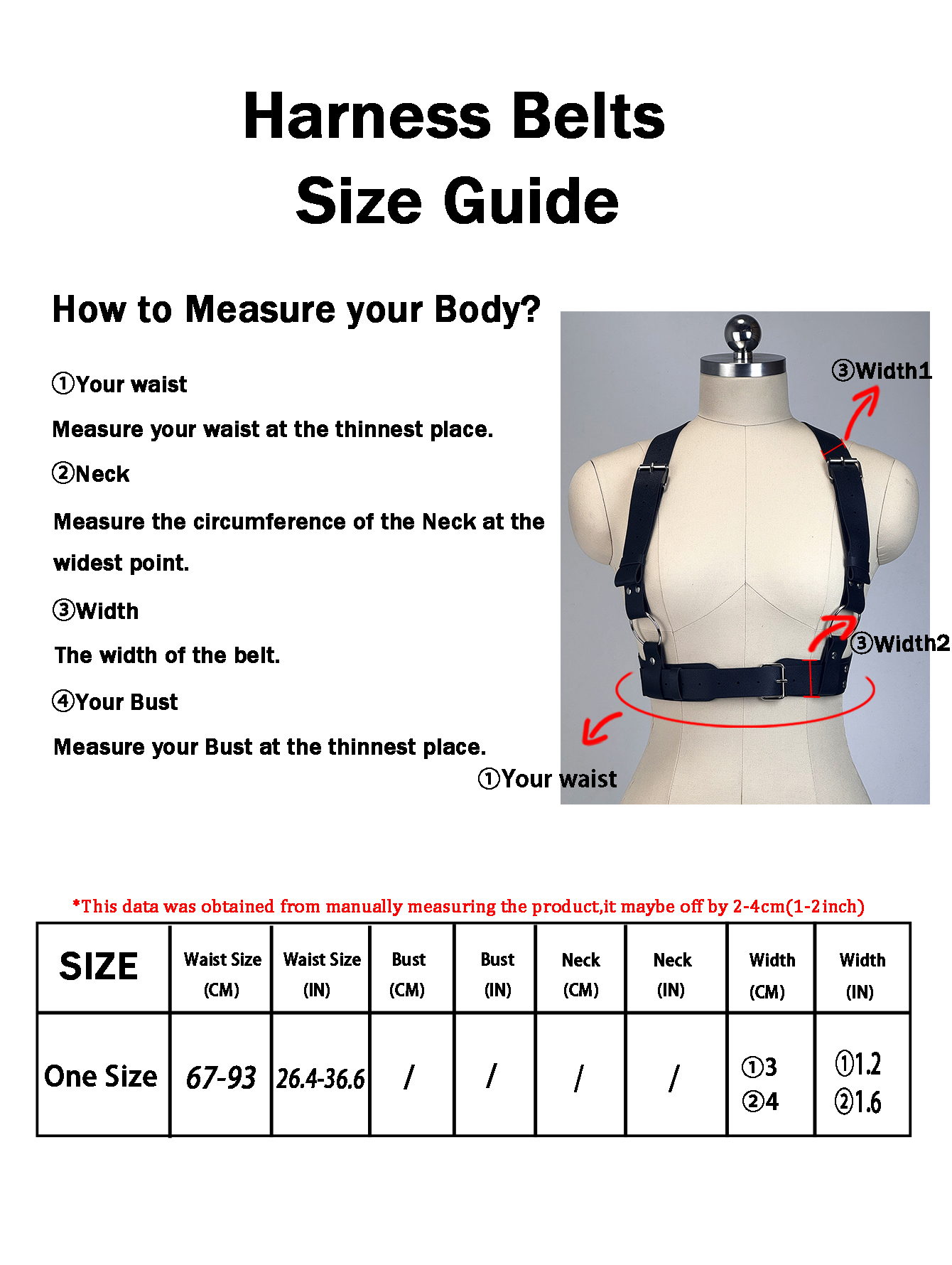 Ceinture large en cuir tendance, harnais de poitrine, bretelles pour femmes, décoration, ceinture punk rock, accessoires de vêtements gothiques