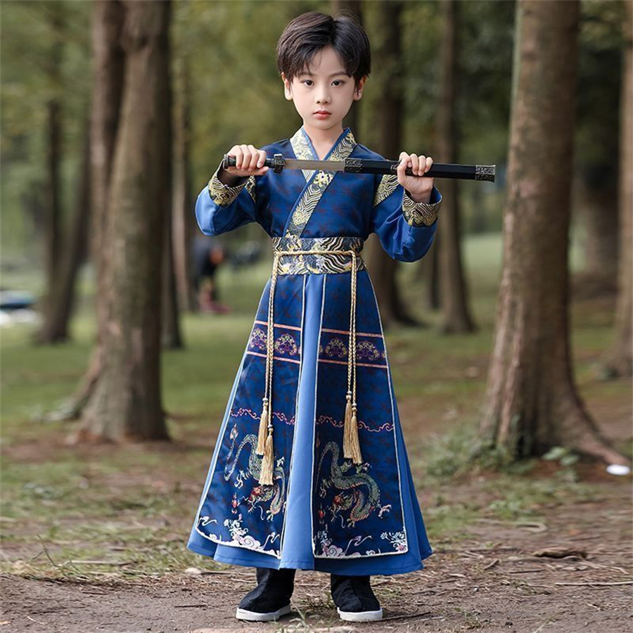 Robe traditionnelle chinoise, vêtements scolaires, Style ancien, spectacle pour enfants, étudiants, Prince moderne Hanfu, enfants Hanfu pour garçons
