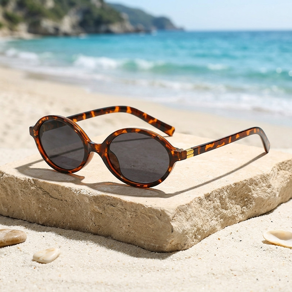 Lunettes de soleil ovales rétro vintage 2026 pour femmes et hommes, tendance, de marque de luxe, protection UV400, pour la conduite et la plage