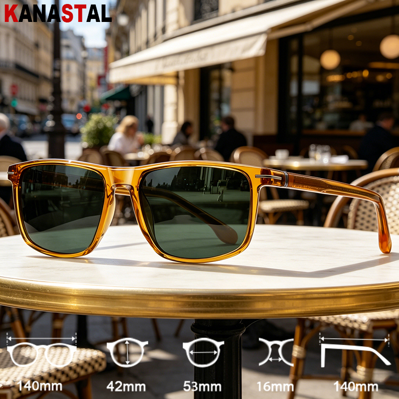 Lunettes de soleil polarisées pour hommes et femmes, UV400, montures rondes TR90, anti-éblouissement, pour sports de plein air, conduite, randonnée, cyclisme, golf