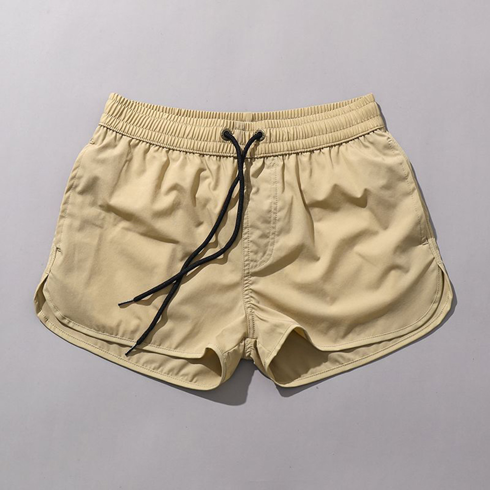 Shorts de sport légers à séchage rapide pour hommes, shorts d'entraînement de gym, shorts de plage de natation en plein air, shorts monochromes, shorts d'été, nouveau, 2024
