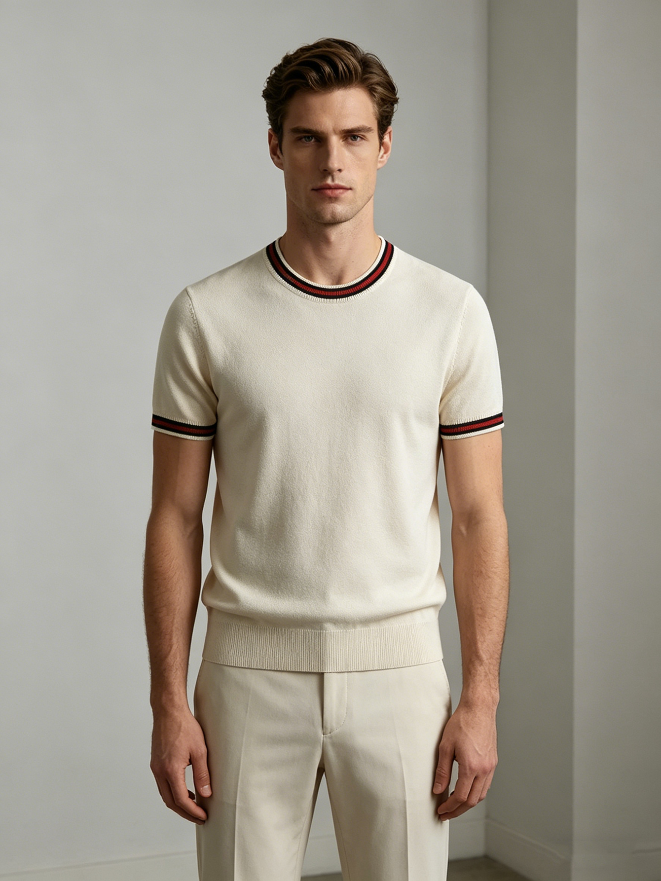 T-shirt pour homme, chemise polo, haut de mode décontracté, vêtements masculins, vêtements d'extérieur