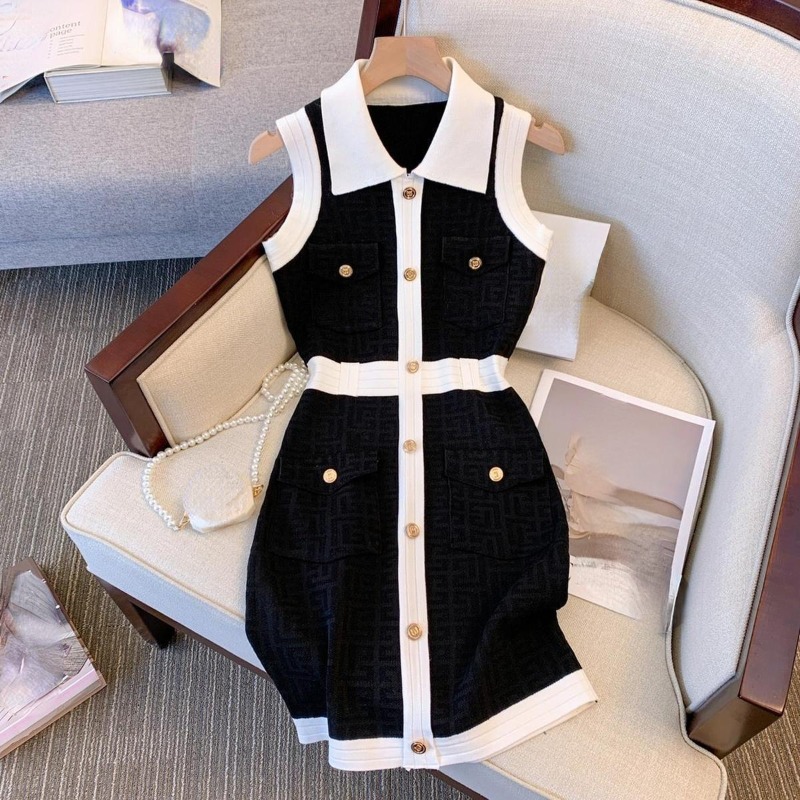 Matakawa-Robe courte pour femmes, élégante, printemps, été, éducative, mode coréenne