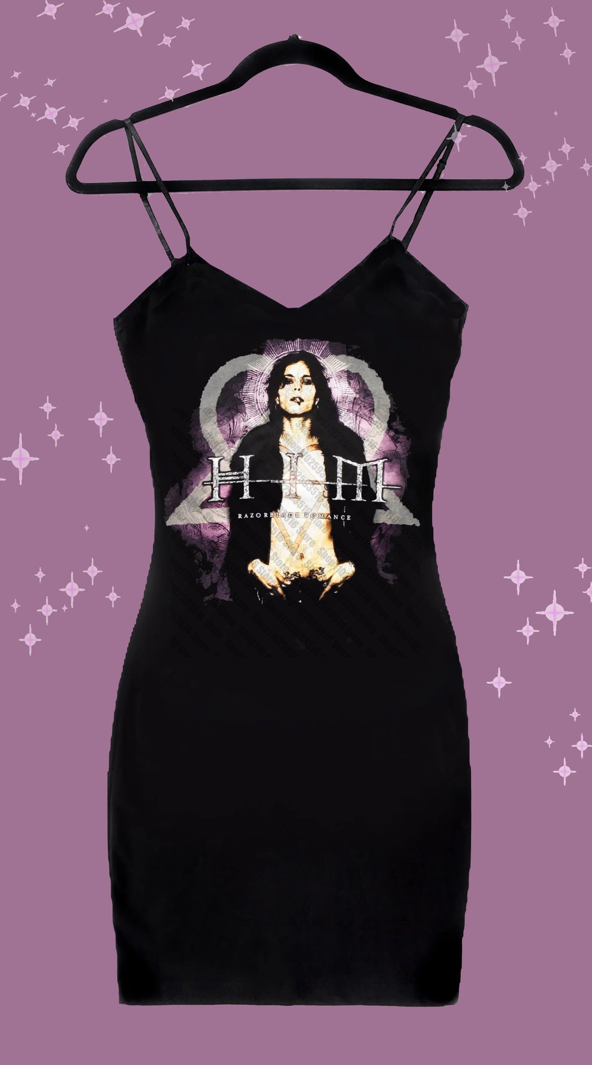 Robes courtes robe Vintage femme vêtements Y2k vêtements Rock Goth Emo noir Mini robe Punk Harajuku graphique fête femme