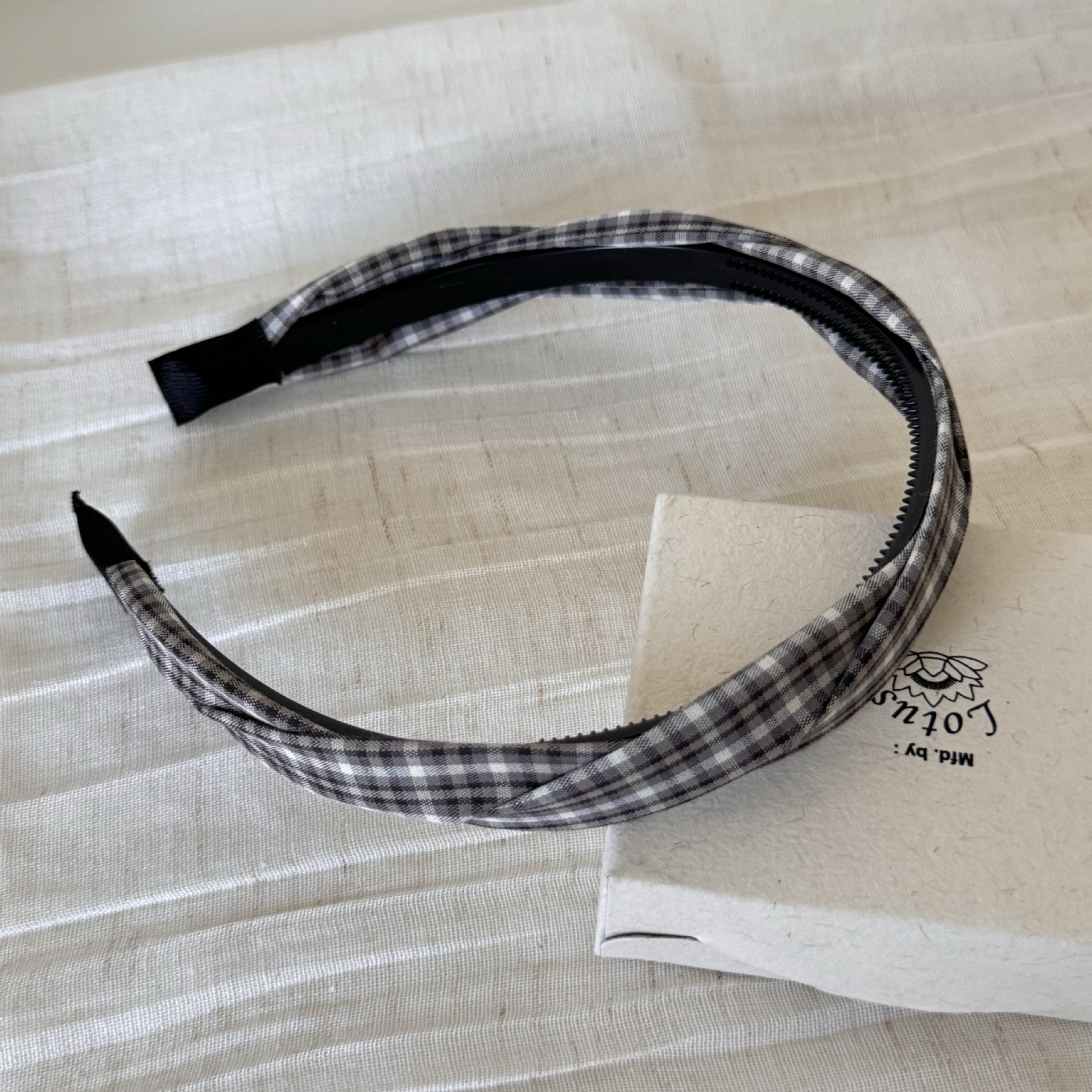 Serre-tête torsadé style coréen pour femmes, nouveau motif écossais 2026, bandeau denté, accessoires de mode quotidiens pour filles
