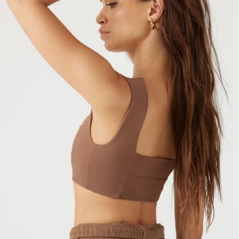 Haut de gilet arrière pour femmes, enveloppement de la poitrine, anti-choc, fitness sportif, sangle d'entraînement de danse, à la mode, été