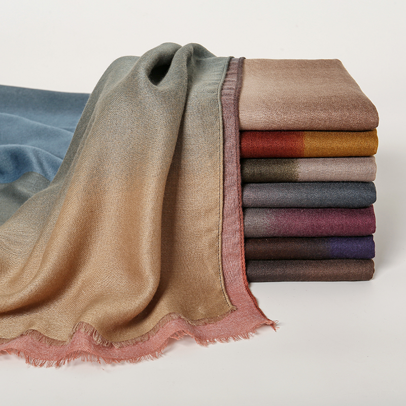 Vente en gros de grands foulards en voile pour femmes, en viscose, hijab, écharpe, Ramadan, dégradé, ombré, châles et enveloppes, paillettes, foulards féminins, hijabs