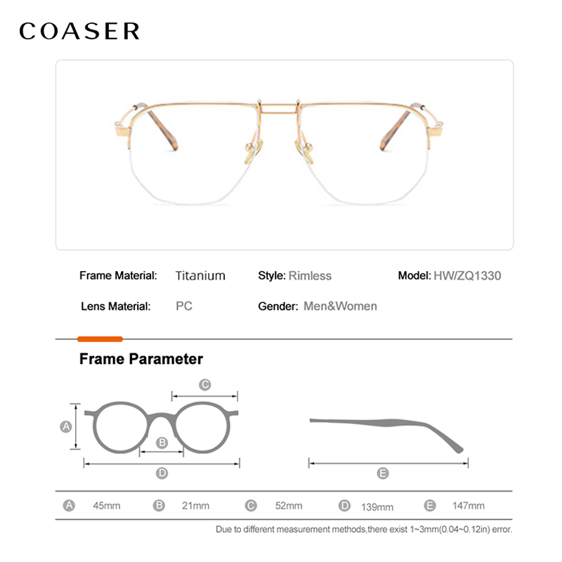 Lunettes Optiques pour Myopes pour Homme, Nouveau Design, Style Business, Demi-Lunettes d'Ordinateur, 2022