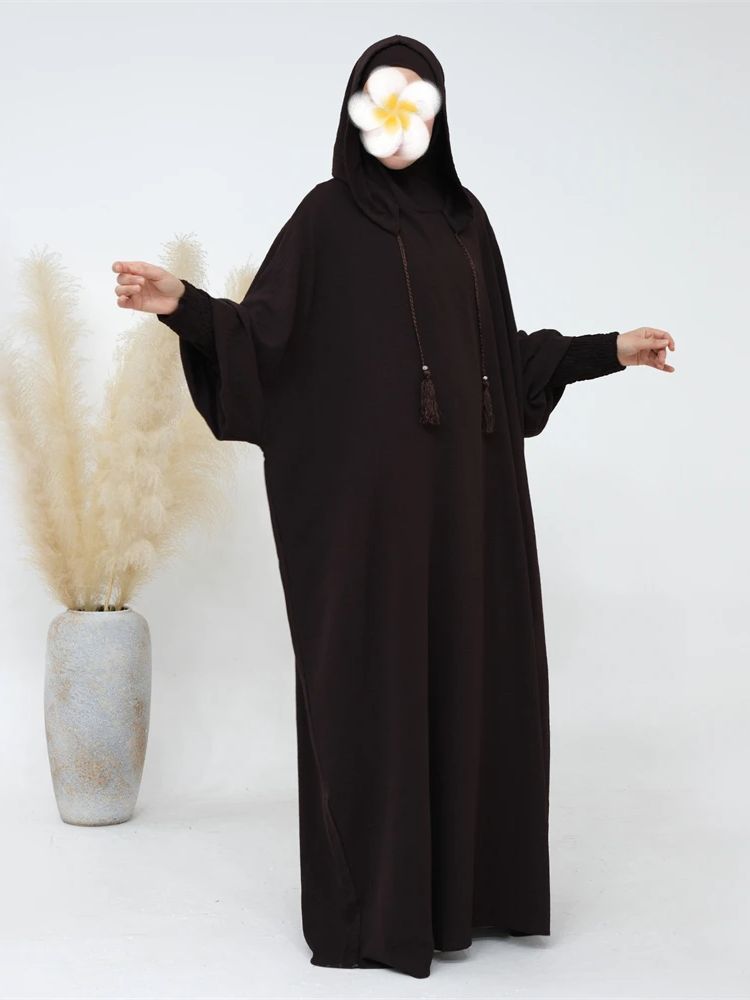 Ramadan Niqab Khimar musulman Abaya Damen dubaï turquie Islam vêtements de prière femmes Jilbab Robe modeste caftan Robe Femme Musulmane