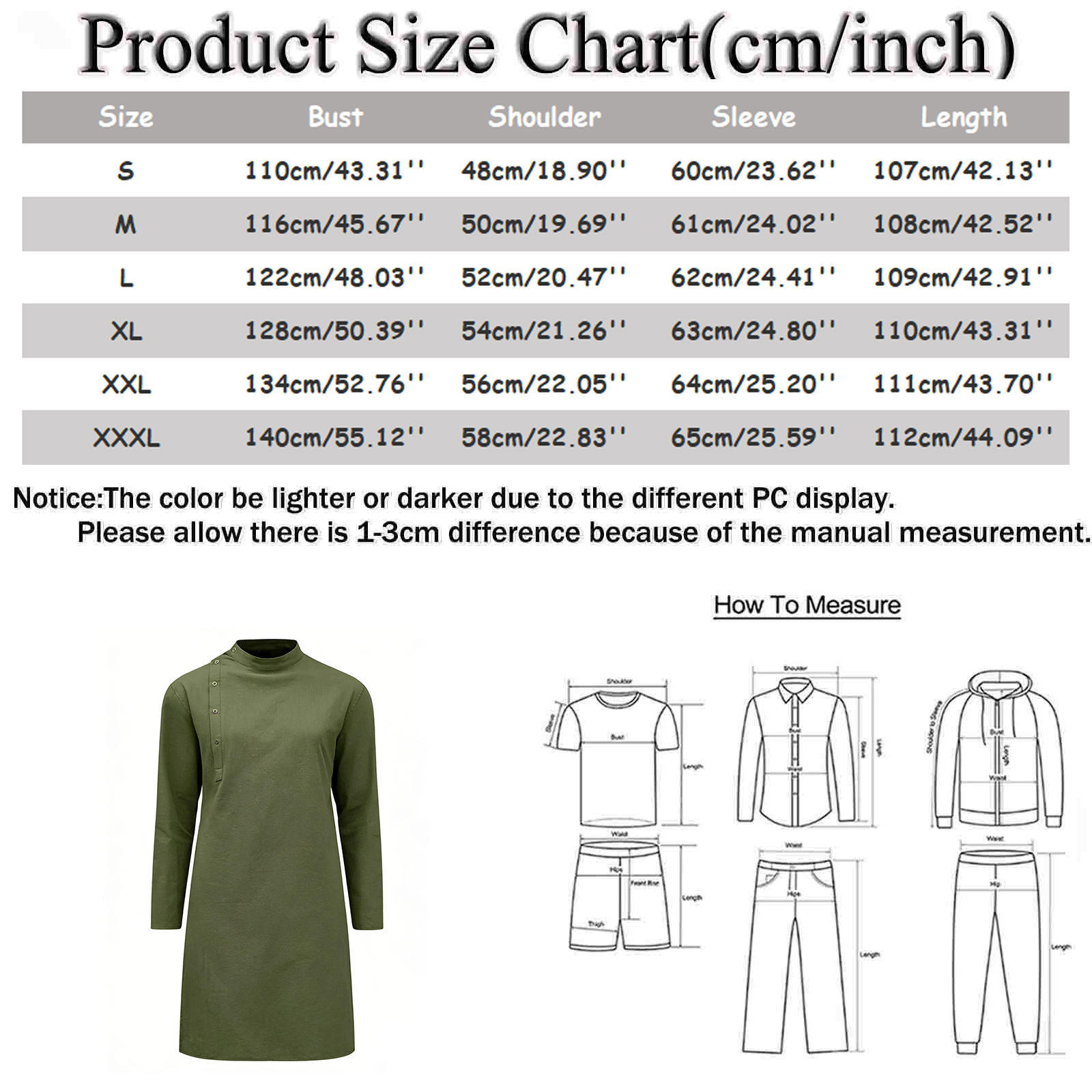 Abayas islamiques pour hommes, robes musulmanes du Moyen-Orient, vêtements islamiques, robes de prière, kaftan saoudien, Ramadan, Jubba, Thobe