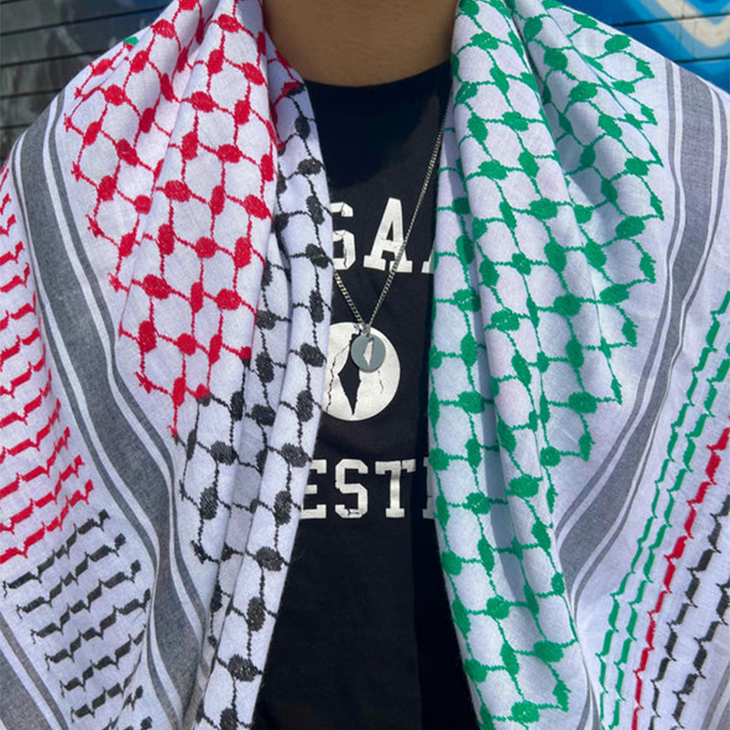 Foulard de Styles arabes pour femmes, Foulard de styliste imprimé à carreaux, Hijab doux, châles et enveloppes, Pashmina, Bandana musulman, 2024