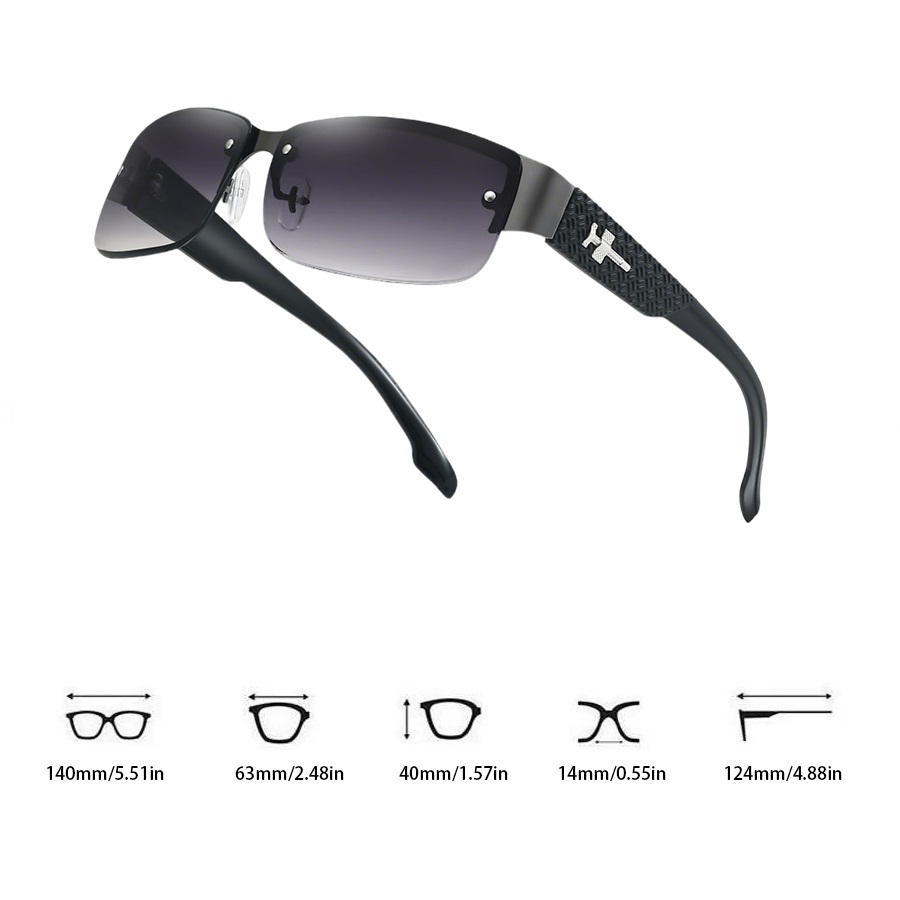 2 Paires de Lunettes de Soleil Rétro Premium à Dégradé, Style Designer Classique, Idéales pour les Activités de Plein Air, la Conduite, la Pêche et les Voyages